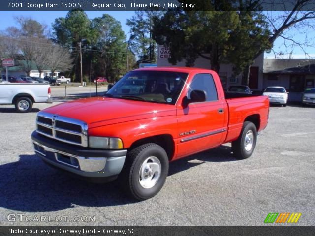 2001 Dodge Ram 1500 SLT Regular Cab in Flame Red