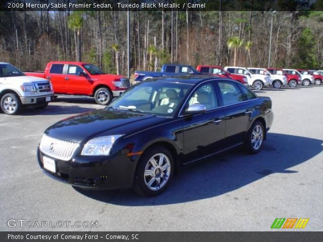 2009 Mercury Sable Premier Sedan in Tuxedo Black Metallic