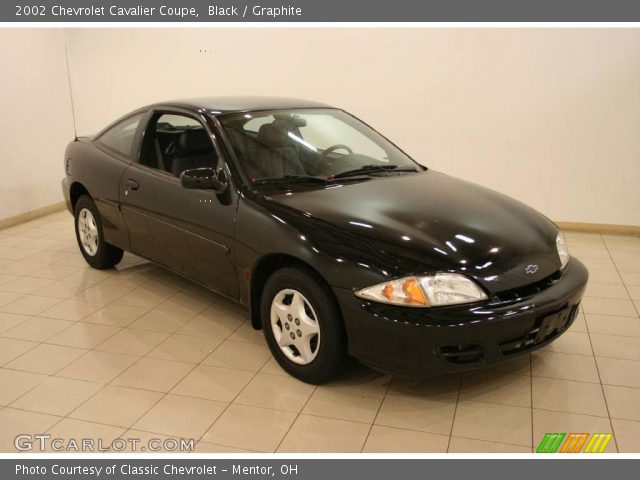 2002 Chevrolet Cavalier Coupe in Black
