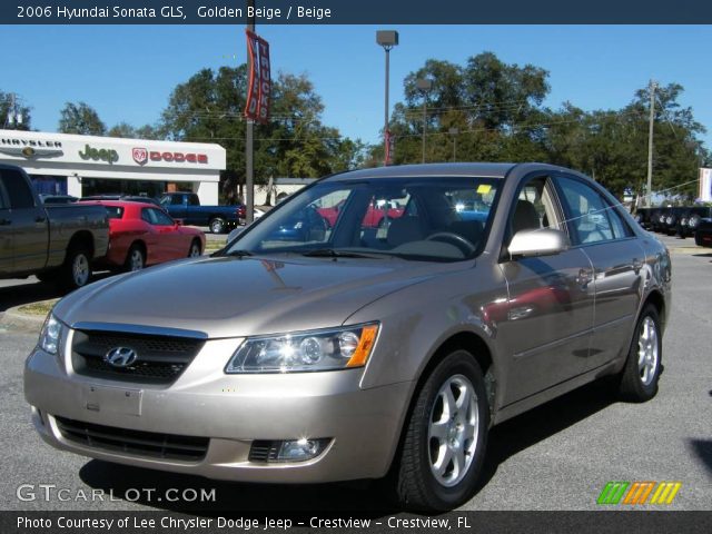 2006 Hyundai Sonata GLS in Golden Beige
