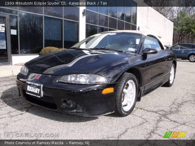 1999 Mitsubishi Eclipse Spyder GS in Kalapana Black
