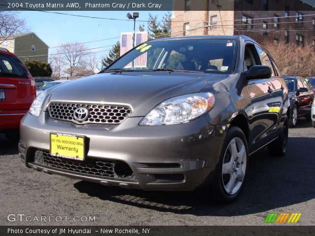 2004 Toyota Matrix AWD in Phantom Gray