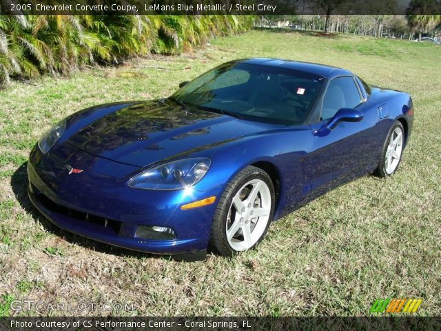 2005 Chevrolet Corvette Coupe in LeMans Blue Metallic