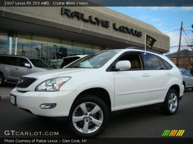 2007 Lexus RX 350 AWD in Crystal White