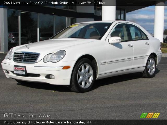 2004 Mercedes-Benz C 240 4Matic Sedan in Alabaster White