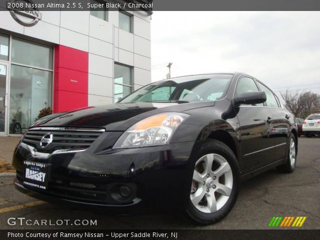 2008 Nissan Altima 2.5 S in Super Black