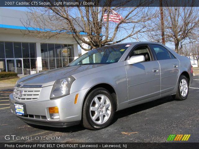 2007 Cadillac CTS Sedan in Light Platinum