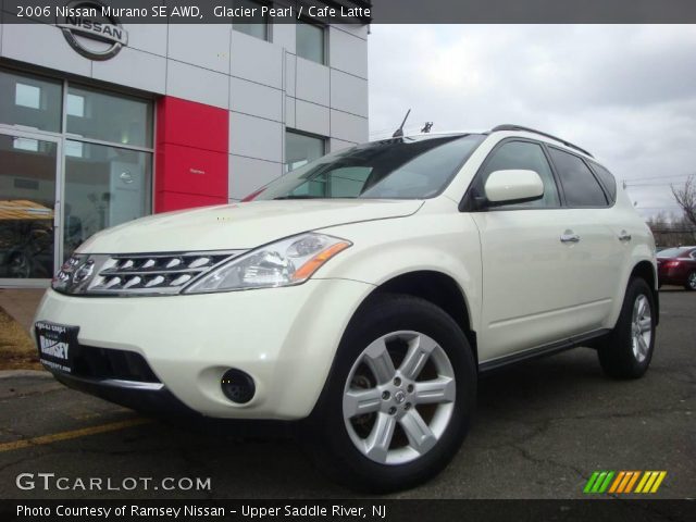 2006 Nissan Murano SE AWD in Glacier Pearl