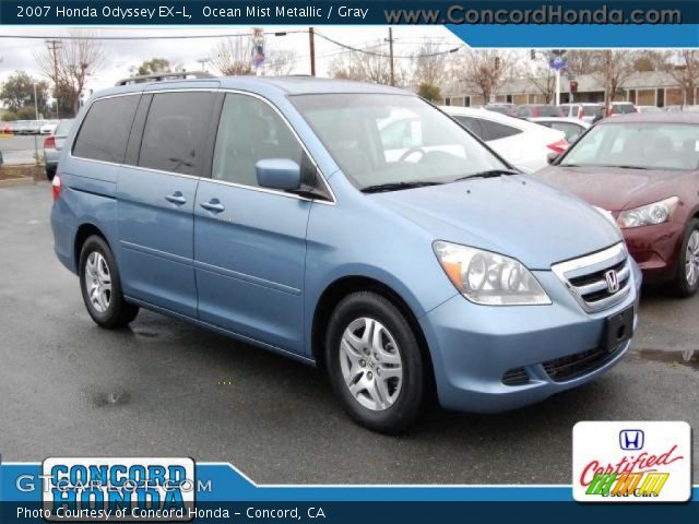 2007 Honda Odyssey EX-L in Ocean Mist Metallic