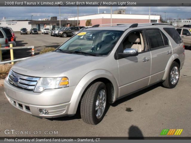 2008 Ford Taurus X Limited AWD in Silver Birch Metallic