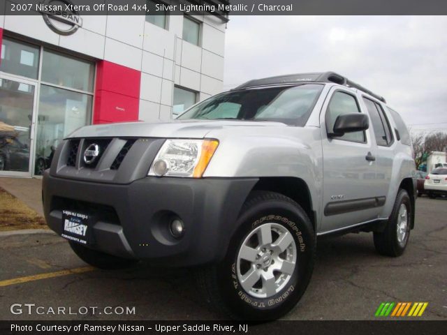 2007 Nissan Xterra Off Road 4x4 in Silver Lightning Metallic