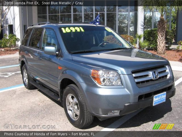 2006 Honda Pilot EX in Steel Blue Metallic