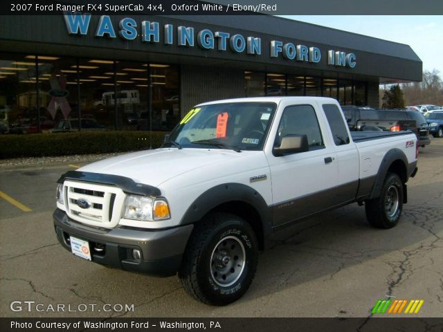 2007 Ford Ranger FX4 SuperCab 4x4 in Oxford White