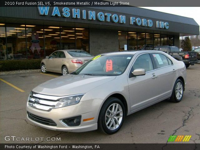 2010 Ford Fusion SEL V6 in Smokestone Metallic