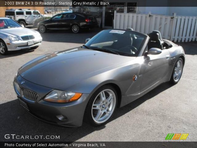 2003 BMW Z4 3.0i Roadster in Sterling Grey Metallic