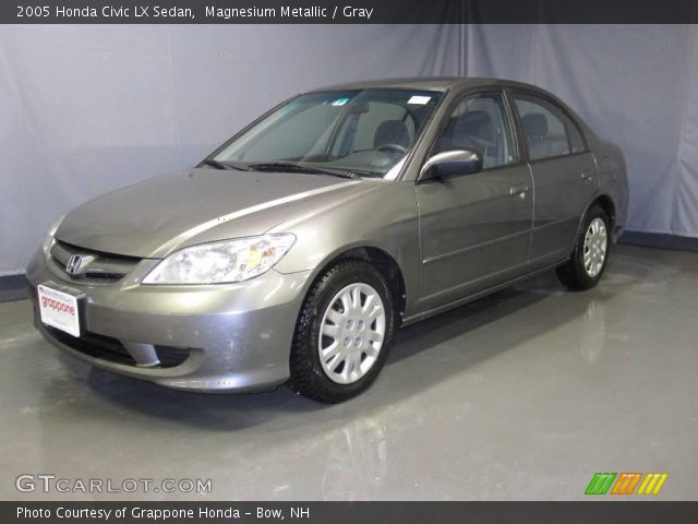 2005 Honda Civic LX Sedan in Magnesium Metallic