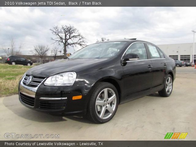 2010 Volkswagen Jetta TDI Sedan in Black