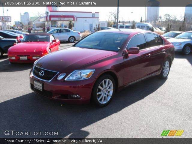 2006 Lexus GS 300 in Matador Red Mica