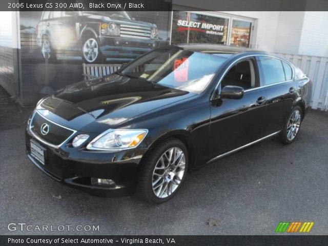 2006 Lexus GS 300 AWD in Black Onyx