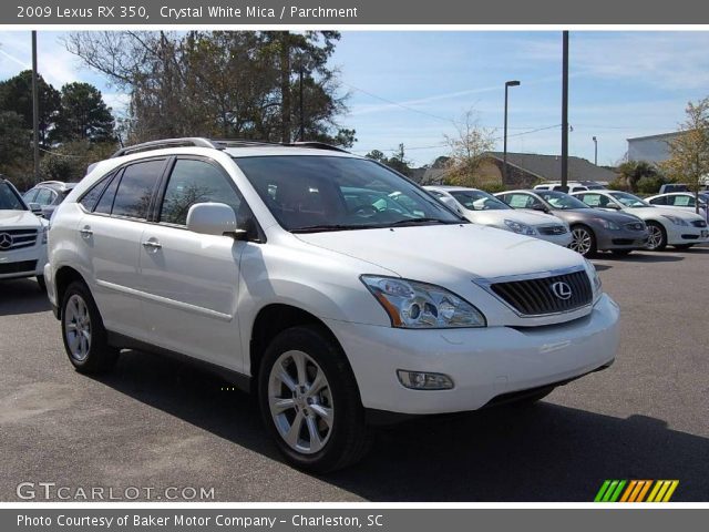 2009 Lexus RX 350 in Crystal White Mica