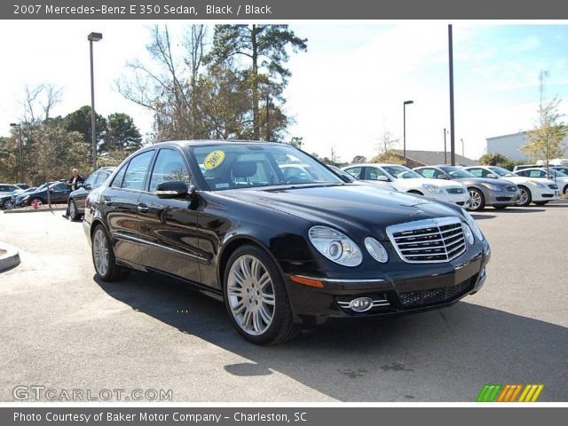 2007 Mercedes-Benz E 350 Sedan in Black