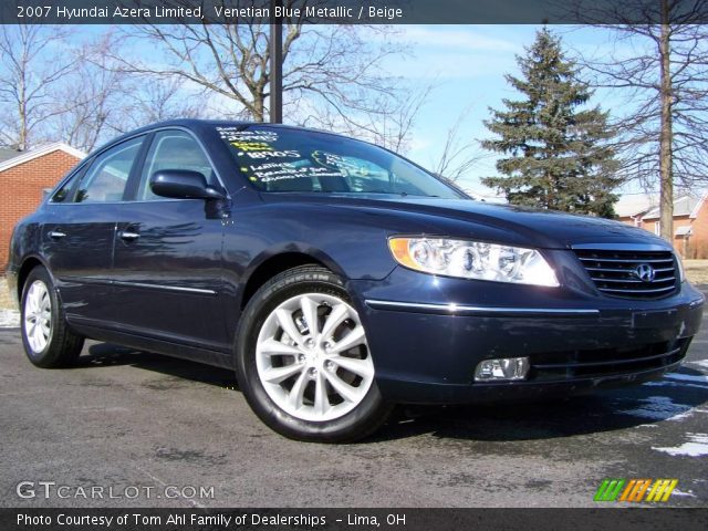 2007 Hyundai Azera Limited in Venetian Blue Metallic