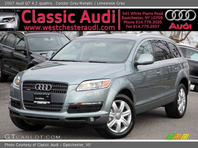 2007 Audi Q7 4.2 quattro in Condor Grey Metallic