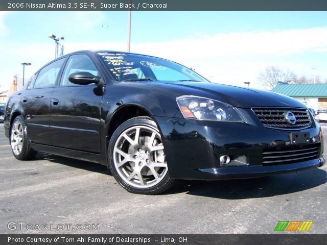2006 Nissan Altima 3.5 SE-R in Super Black