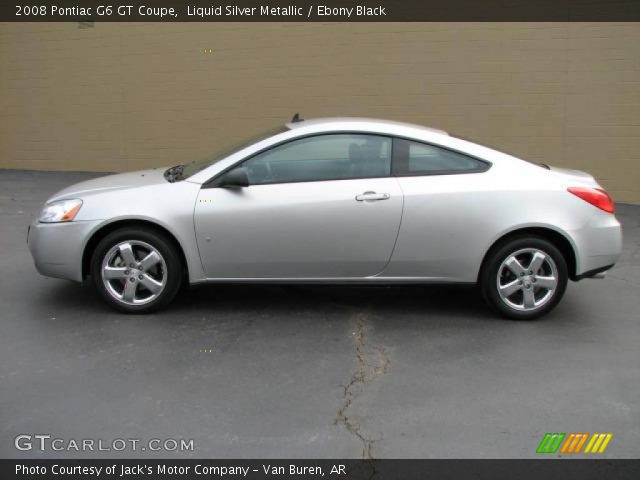 2008 Pontiac G6 GT Coupe in Liquid Silver Metallic