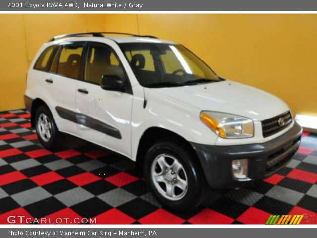 2001 Toyota RAV4 4WD in Natural White