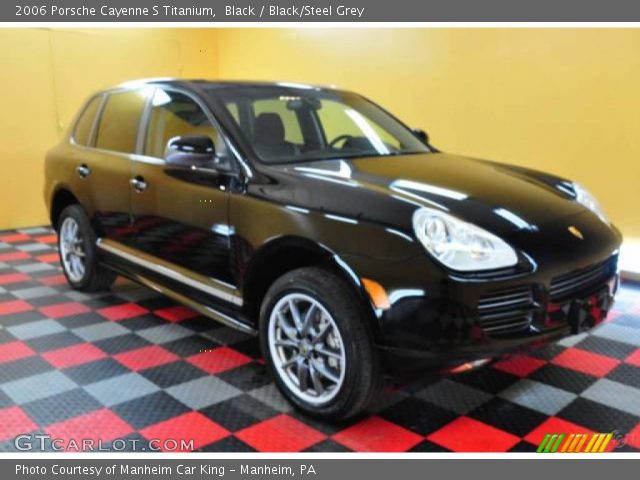 2006 Porsche Cayenne S Titanium in Black