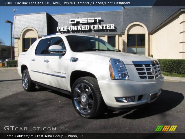 2008 Cadillac Escalade EXT AWD in White Diamond