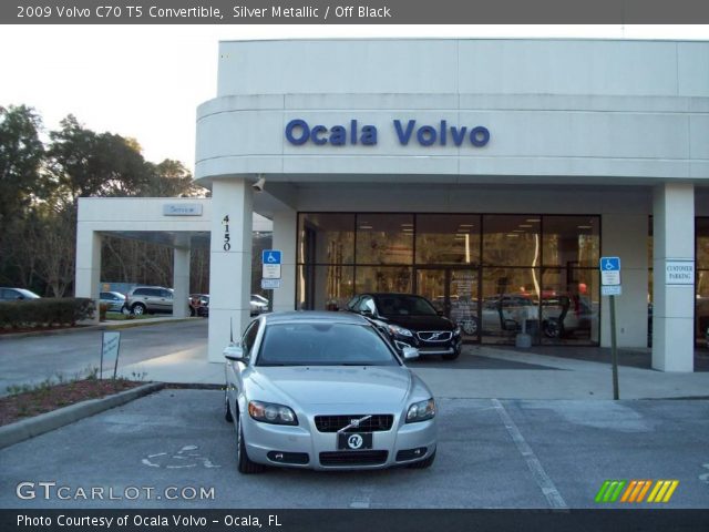 2009 Volvo C70 T5 Convertible in Silver Metallic