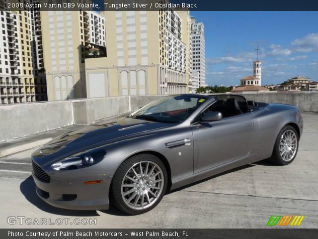 2008 Aston Martin DB9 Volante in Tungsten Silver