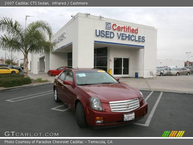 2007 Cadillac CTS Sedan in Infrared