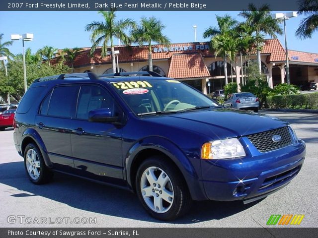 2007 Ford Freestyle Limited in Dark Blue Pearl Metallic