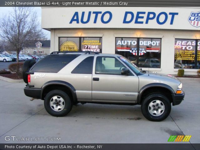 2004 Chevrolet Blazer LS 4x4 in Light Pewter Metallic