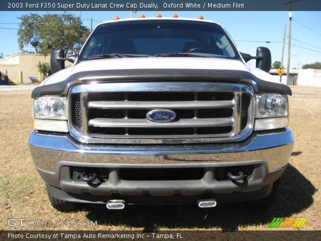 2003 Ford F350 Super Duty Lariat Crew Cab Dually in Oxford White