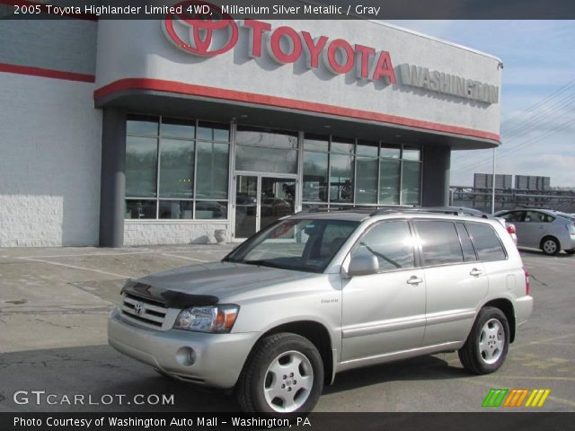 2005 Toyota Highlander Limited 4WD in Millenium Silver Metallic