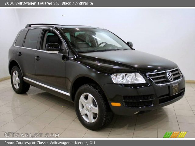 2006 Volkswagen Touareg V6 in Black