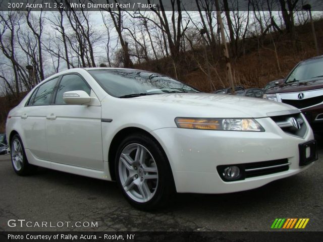 2007 Acura TL 3.2 in White Diamond Pearl