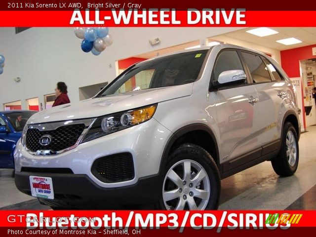 2011 Kia Sorento LX AWD in Bright Silver