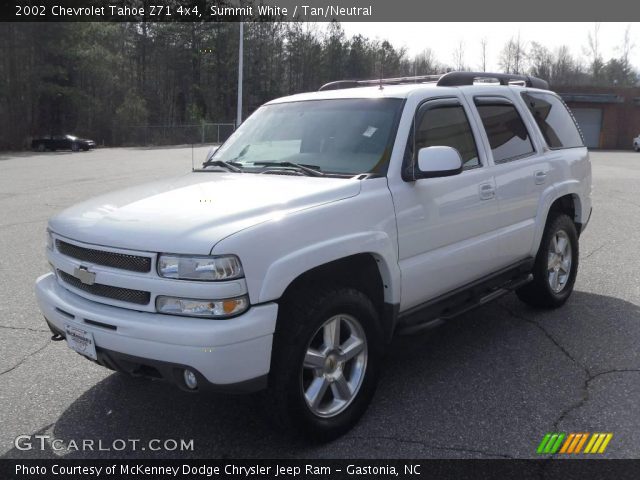 2002 Chevrolet Tahoe Z71 4x4 in Summit White