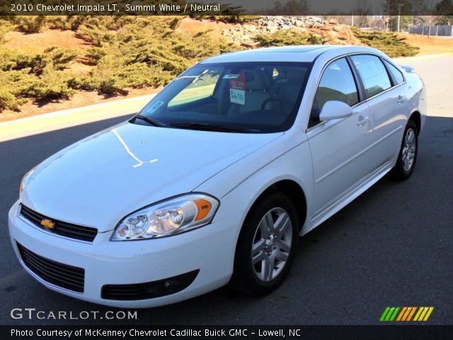 2010 Chevrolet Impala LT in Summit White