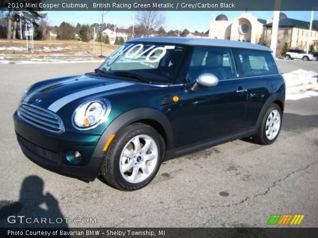 2010 Mini Cooper Clubman in British Racing Green Metallic