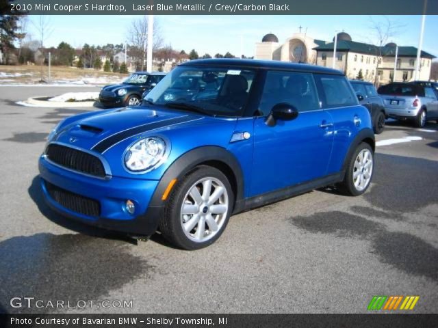 2010 Mini Cooper S Hardtop in Laser Blue Metallic