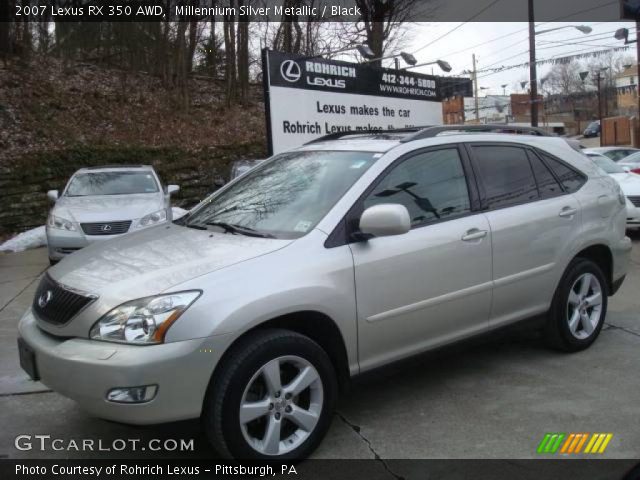 2007 Lexus RX 350 AWD in Millennium Silver Metallic