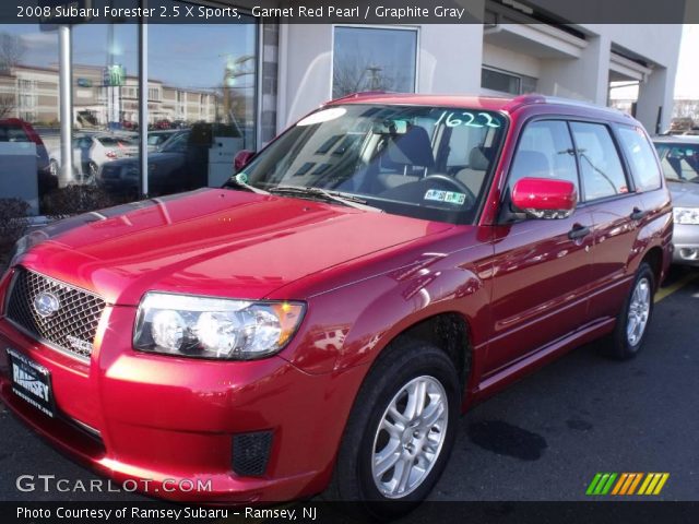 2008 Subaru Forester 2.5 X Sports in Garnet Red Pearl