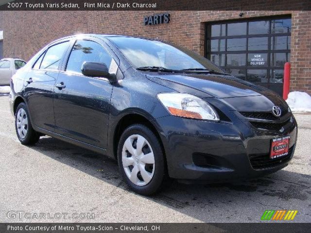 2007 Toyota Yaris Sedan in Flint Mica