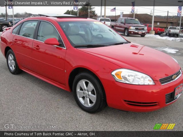 2009 Chevrolet Impala LT in Victory Red